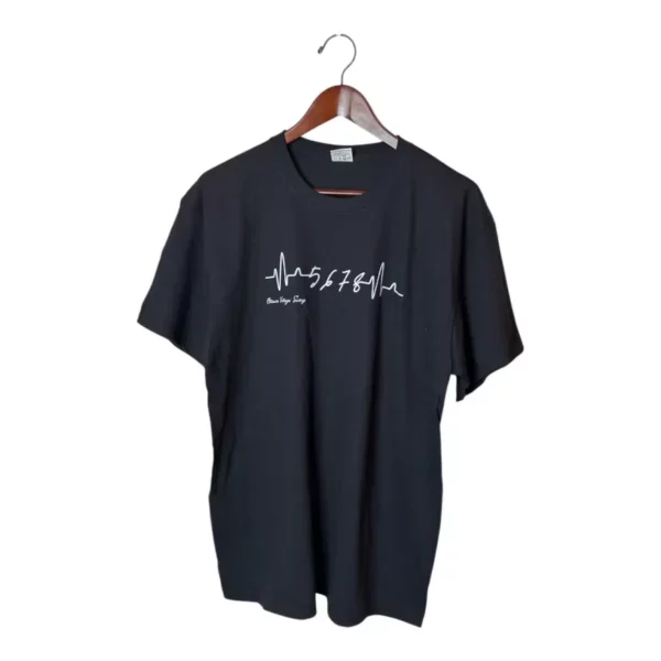 5-6-7-8 Shirt Black